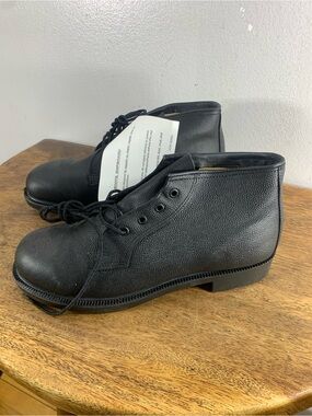 NOS Canadian Military Shipboard  Boots Stylé 5608Leather Waterproof Combat Boots